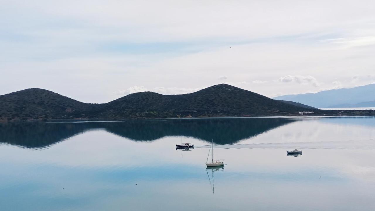 Marilena Panoramic Sea View House Apartment เอลุนดา ภายนอก รูปภาพ