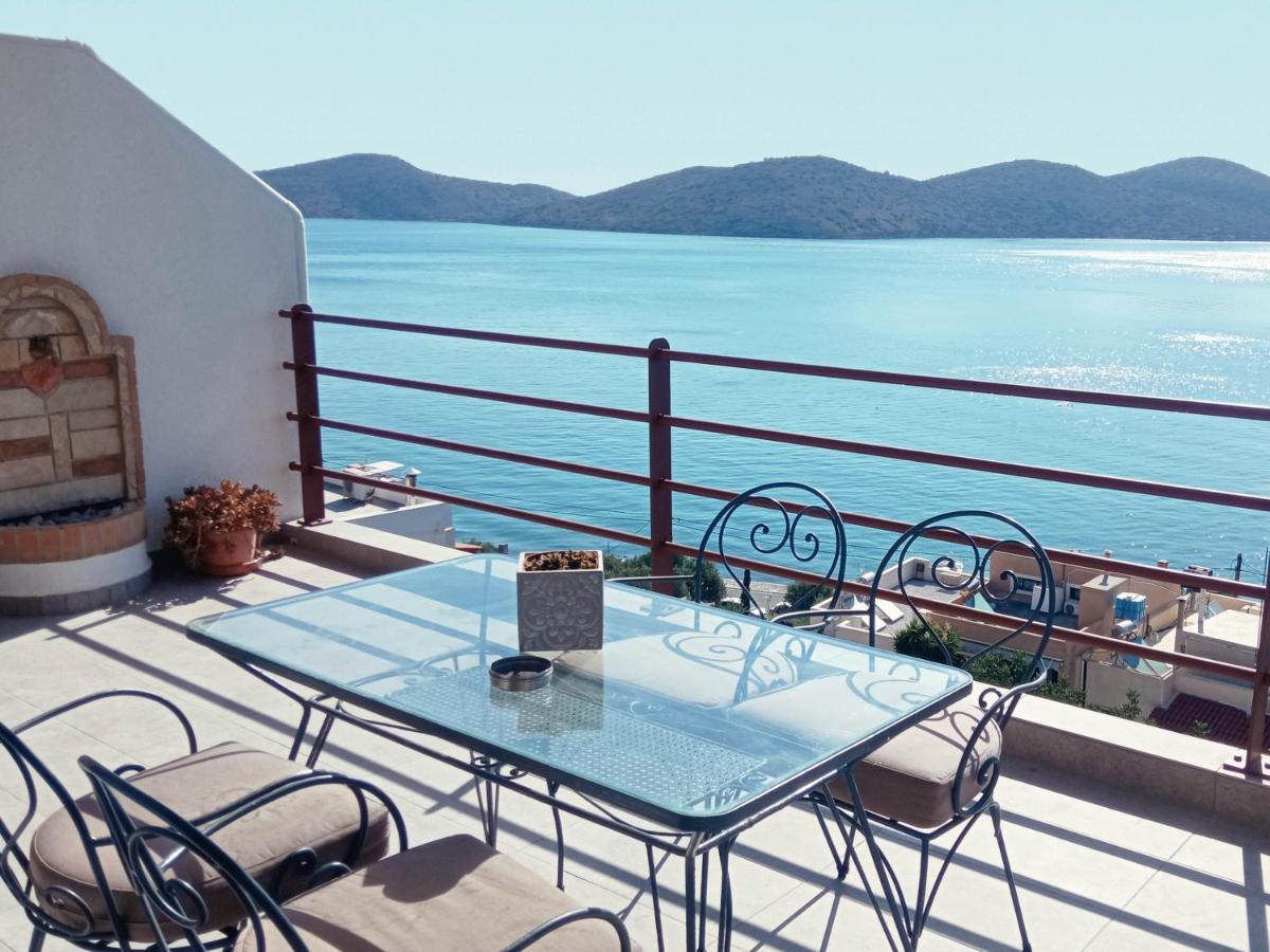 Marilena Panoramic Sea View House Apartment เอลุนดา ภายนอก รูปภาพ