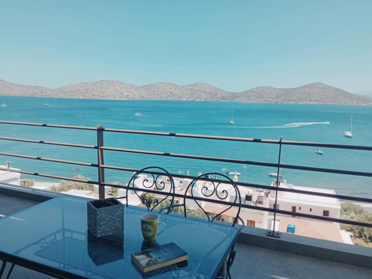 Marilena Panoramic Sea View House Apartment เอลุนดา ภายนอก รูปภาพ